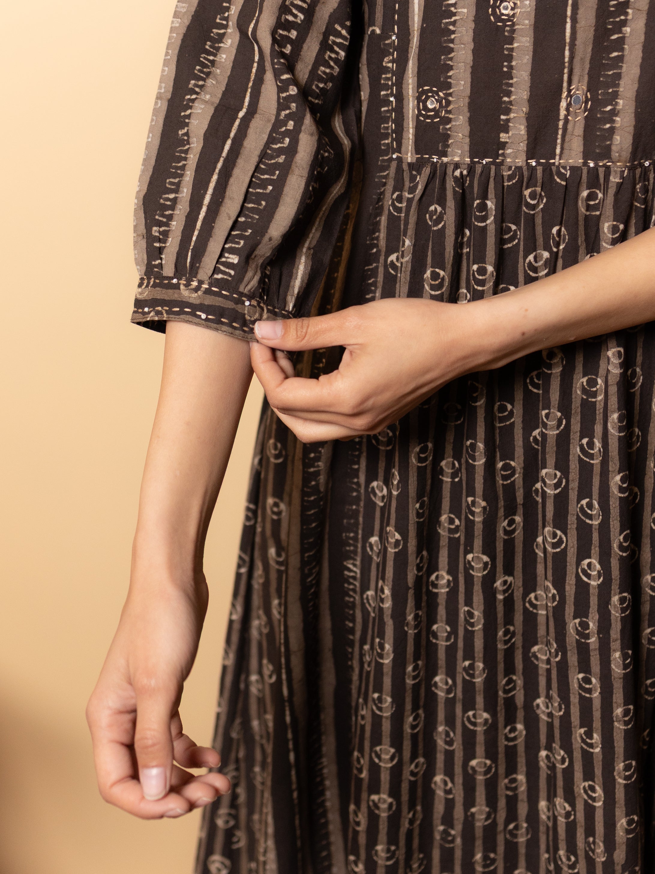 Dark Gray Kurta