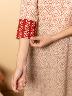 Cream Beige Kurta