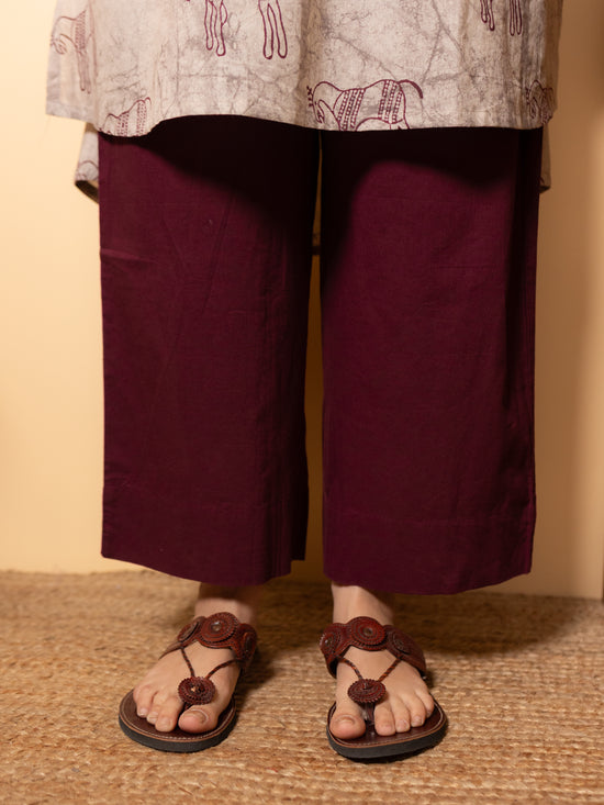 Ash grey Cotton Short Kurta