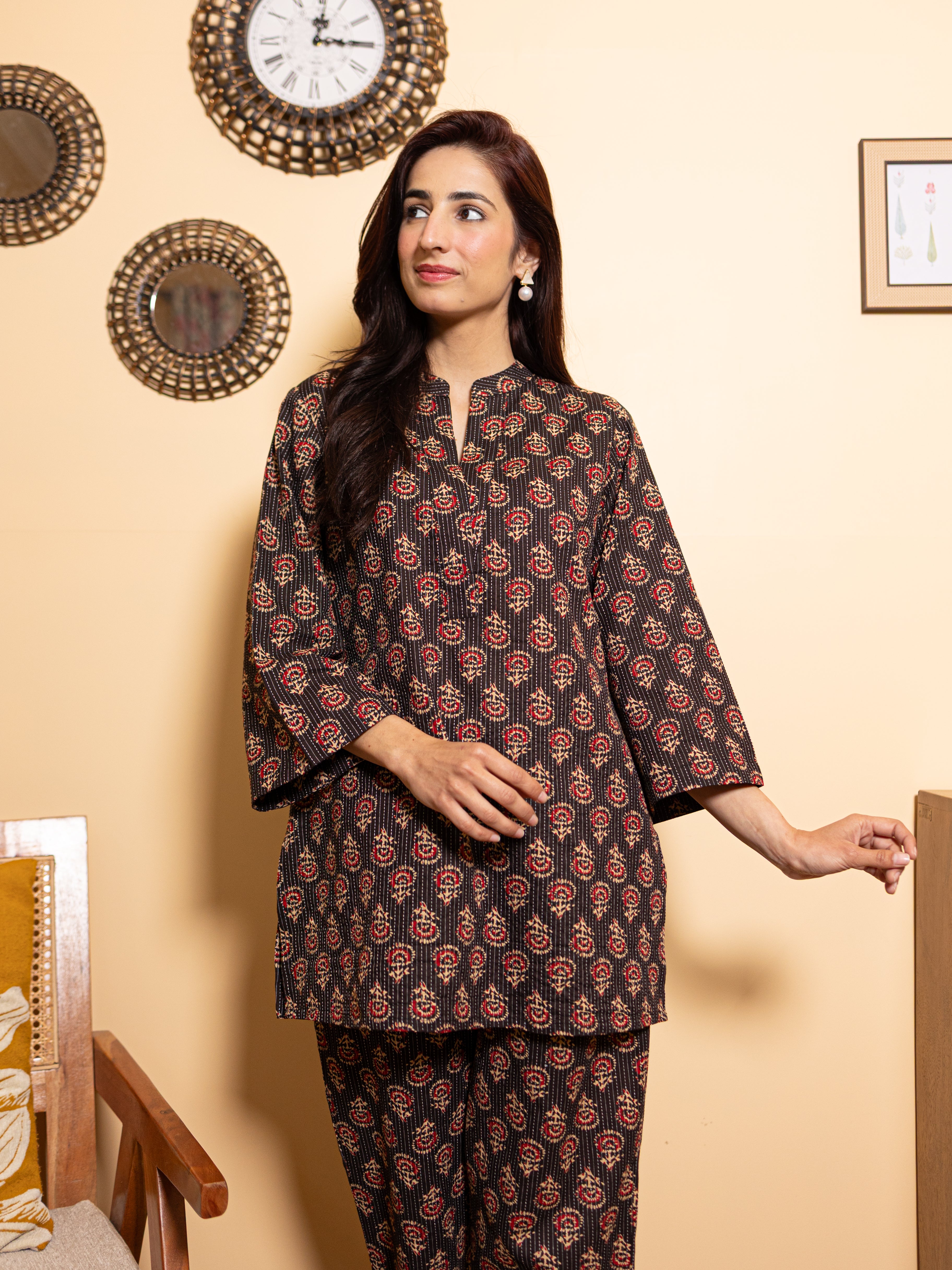 Black Lounge Wear