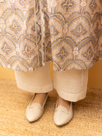 Warm Ivory Kurta(Pant Not Included)