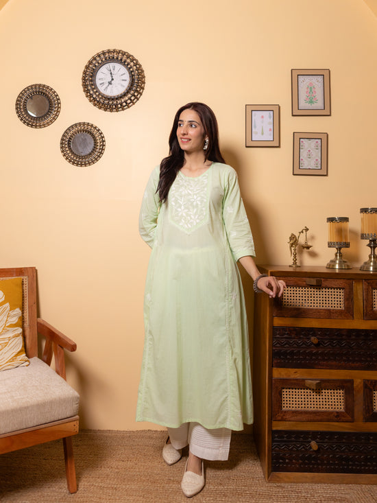 Mint Green Kurta