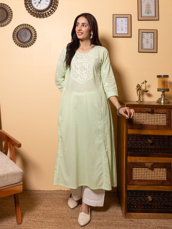 Mint Green Kurta