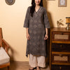 Aline Charcoal gray Kurta