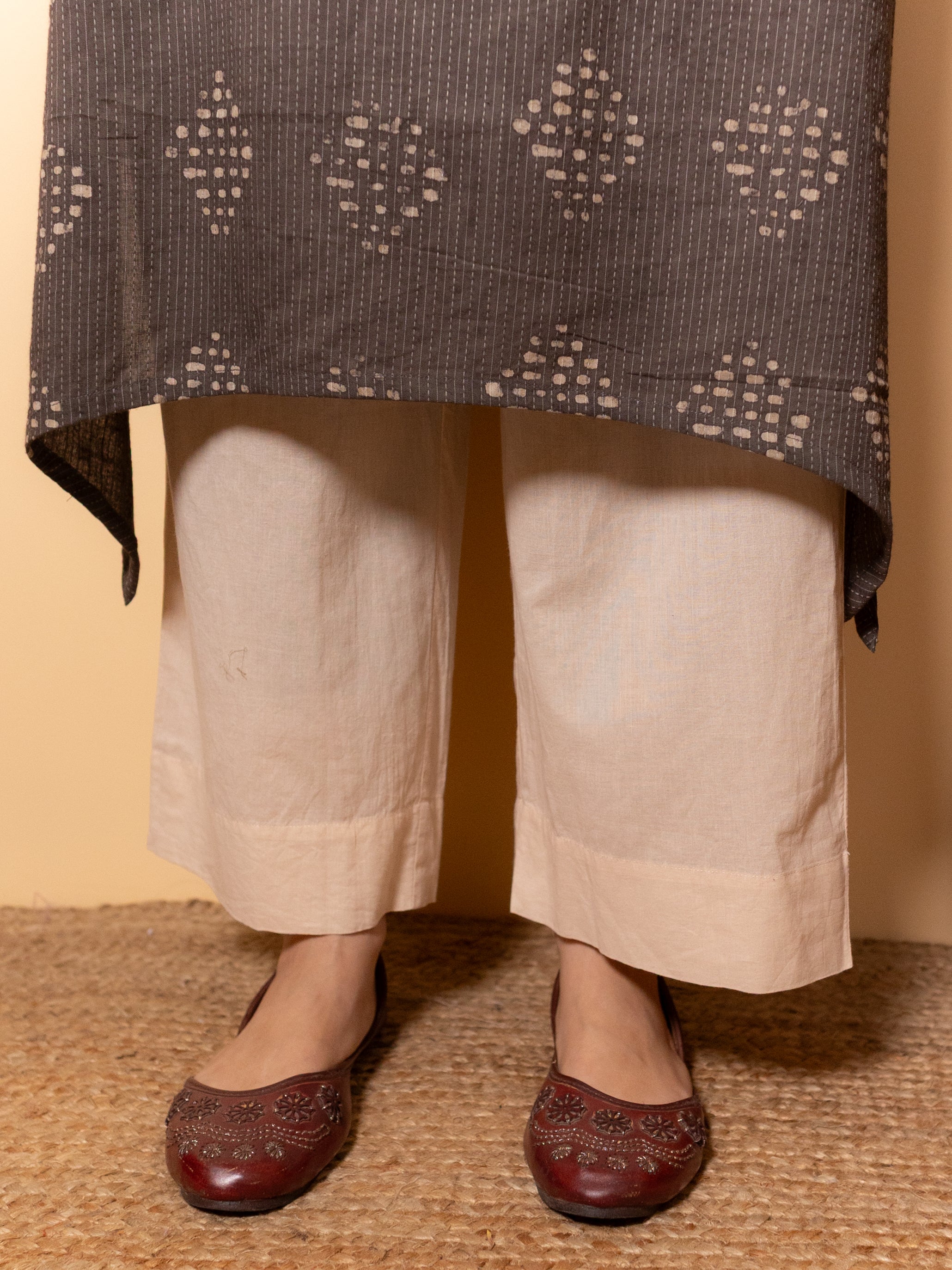 Aline Charcoal gray Kurta