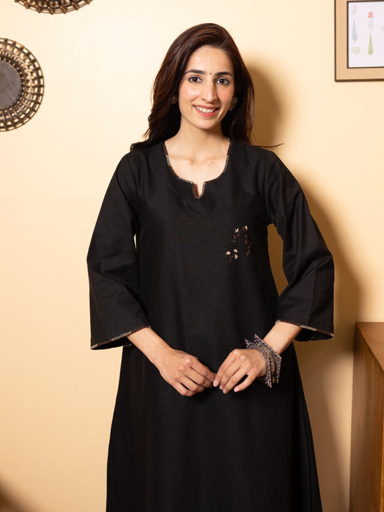 Black Kurta Pant