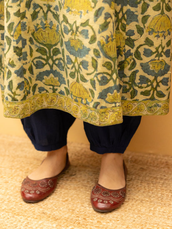 Muted Olive green Kurta