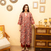Dusty Rose Cotton Kurta( Pant Not Included)