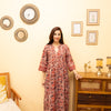 Dusty Rose Cotton Kurta( Pant Not Included)