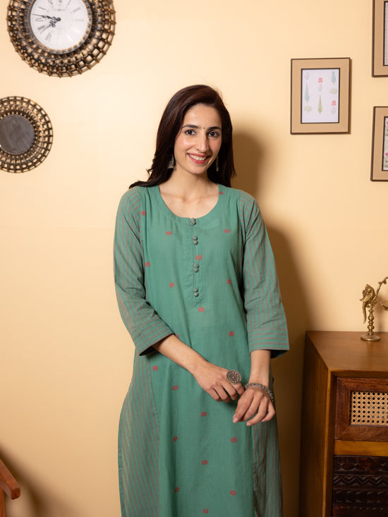 Teal Green Kurta Pant