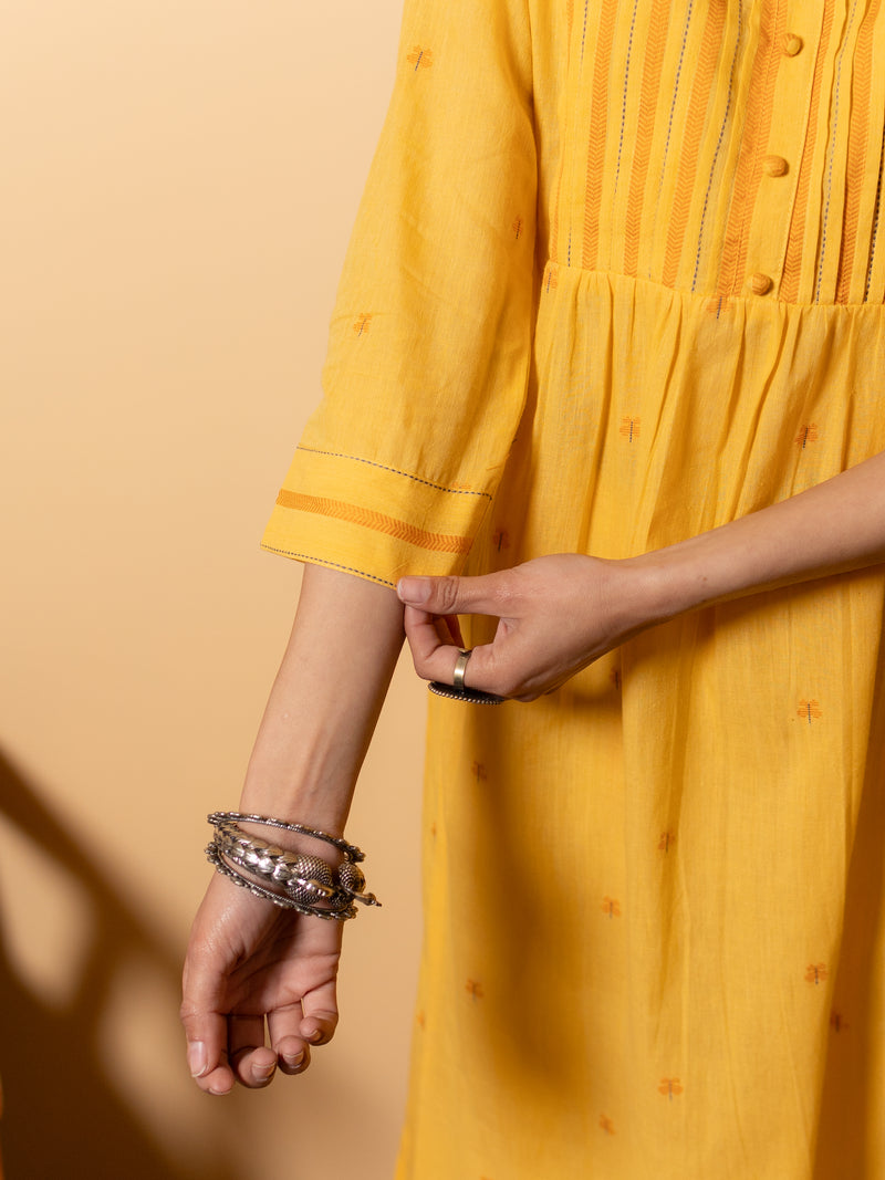 Yellow Kurta Pant Set