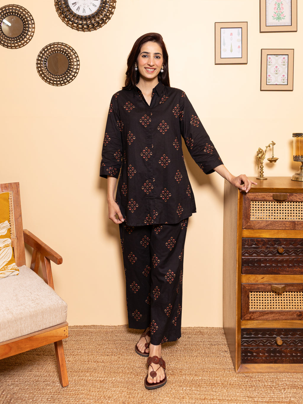 Black Lounge Wear