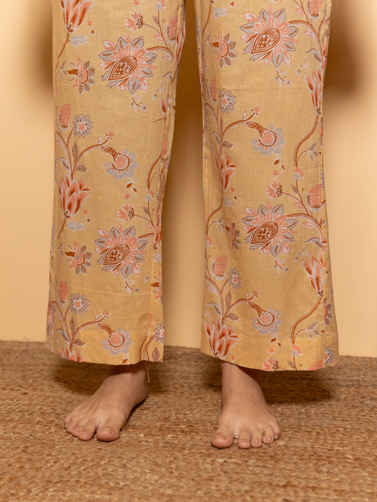 Soft Marigold Lounge Wear