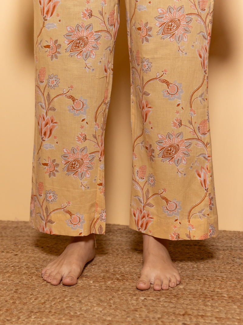 Soft Marigold Lounge Wear