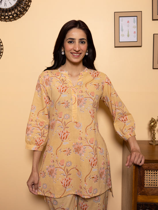 Soft Marigold Lounge Wear