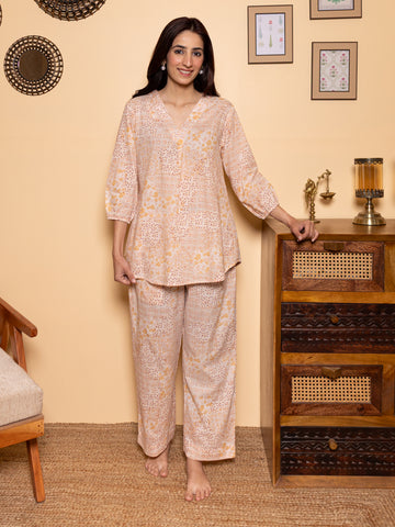 Light Yellow Lounge Wear