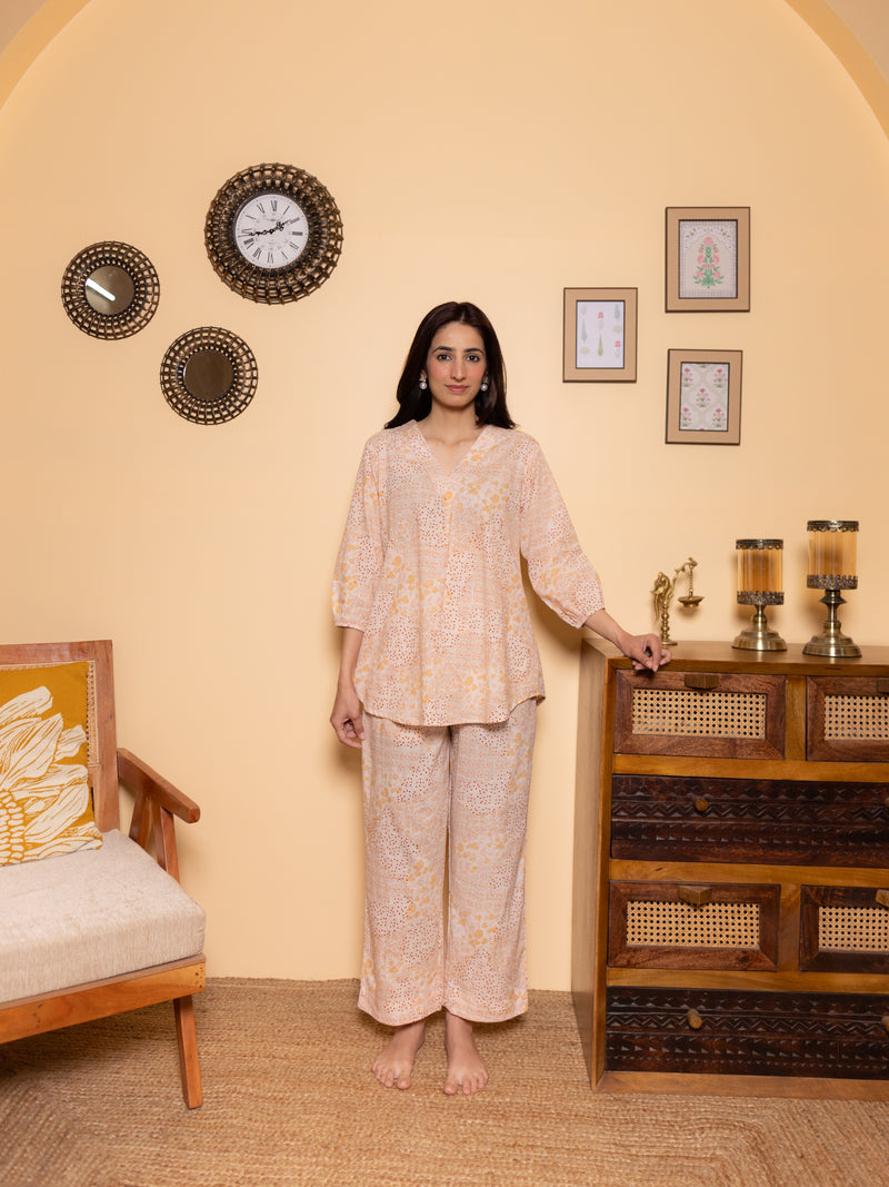 Light Yellow Lounge Wear