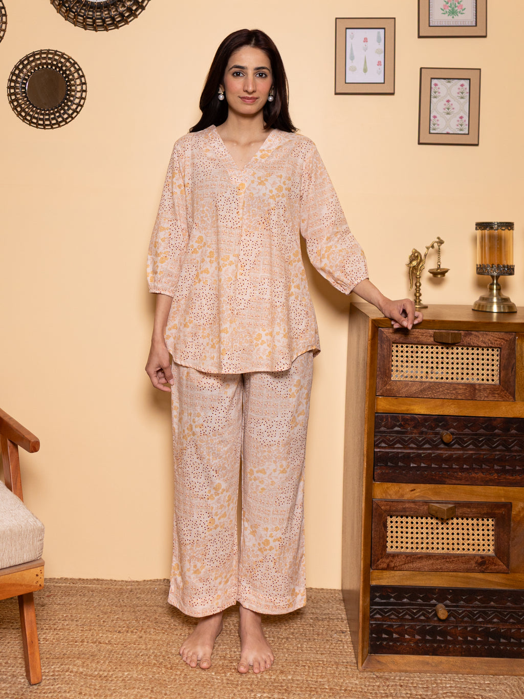 Light Yellow Lounge Wear