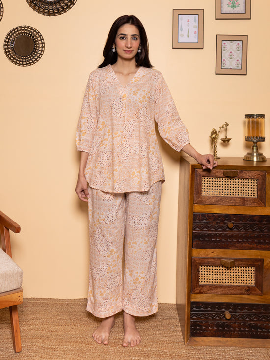 Light Yellow Lounge Wear