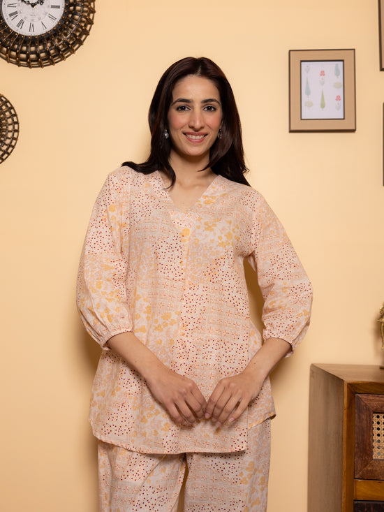 Light Yellow Lounge Wear