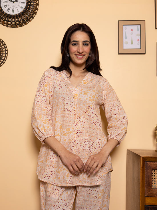 Light Yellow Lounge Wear