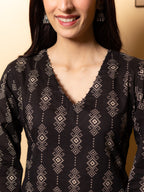 Black Kurta