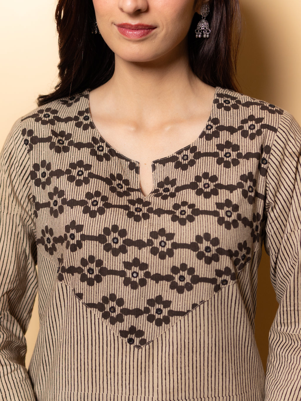 Stone Gray Kurta