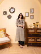 Stone Gray Kurta