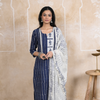 Indigo Cotton Complete Suit Set