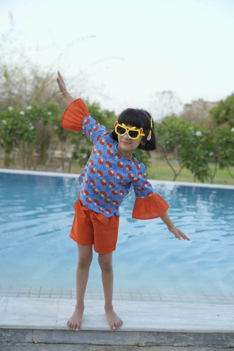 Kids Top With Shorts