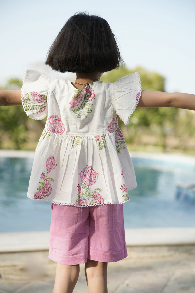 Kids Top With Shorts