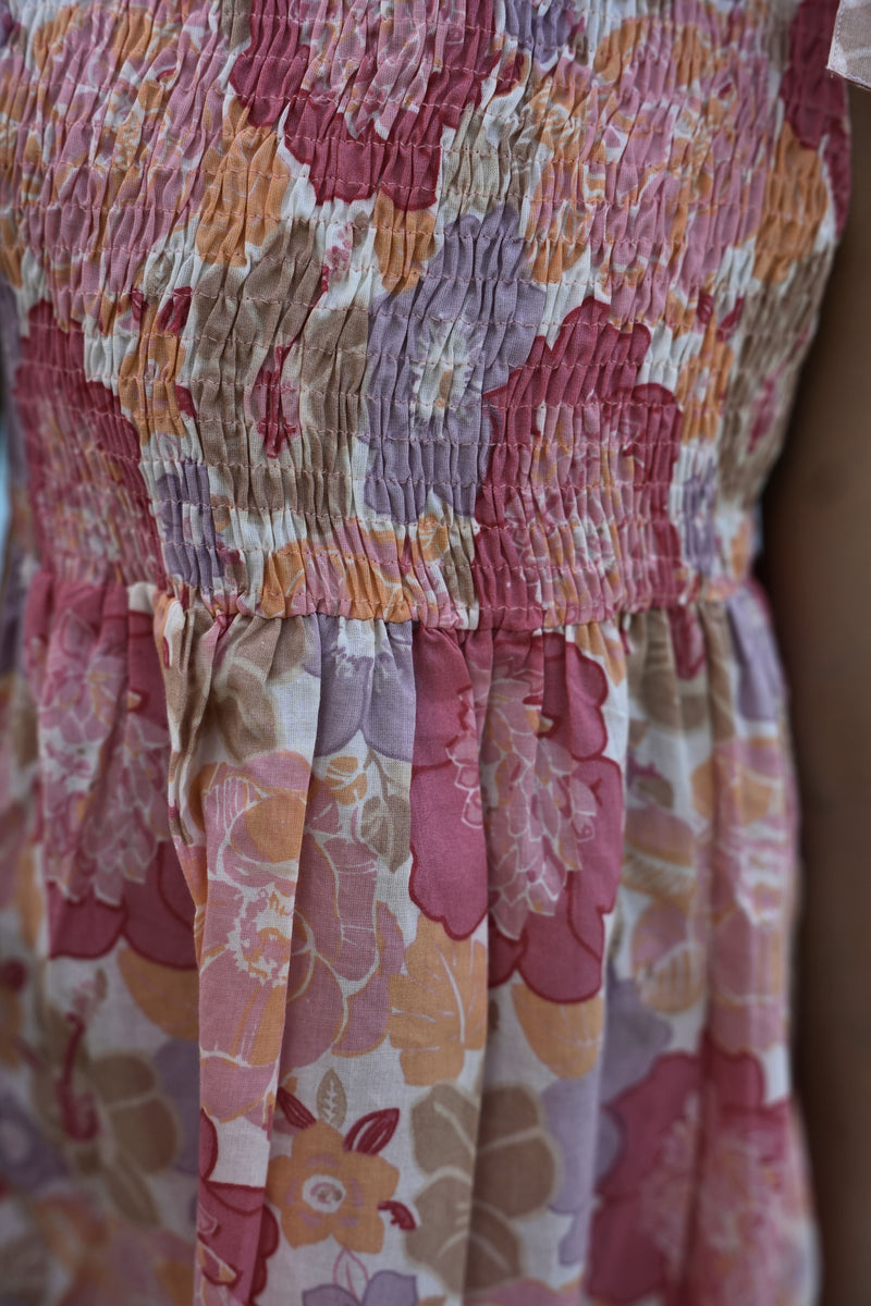 Cotton Printed Dress For Girls