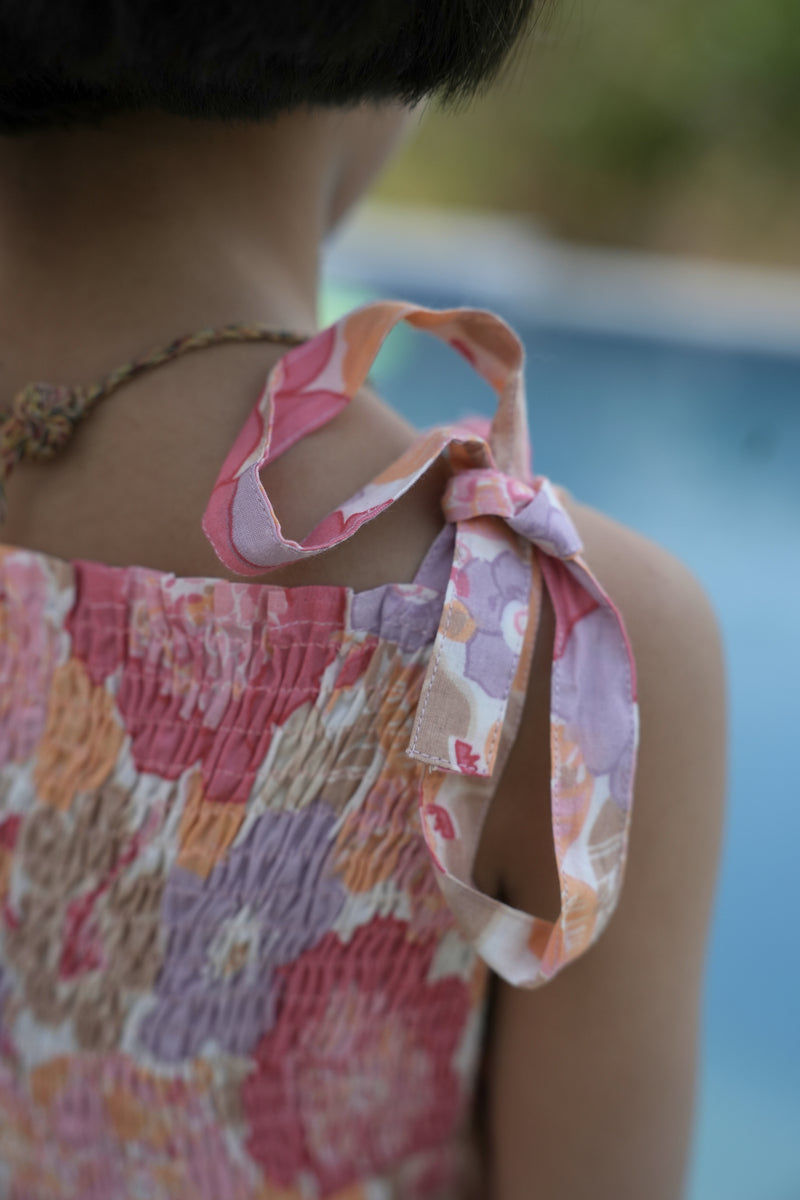 Cotton Printed Dress For Girls