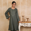 Charcoal Gray Kurta Pant