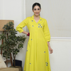 Lime Green Cotton Modal Kurta Pant