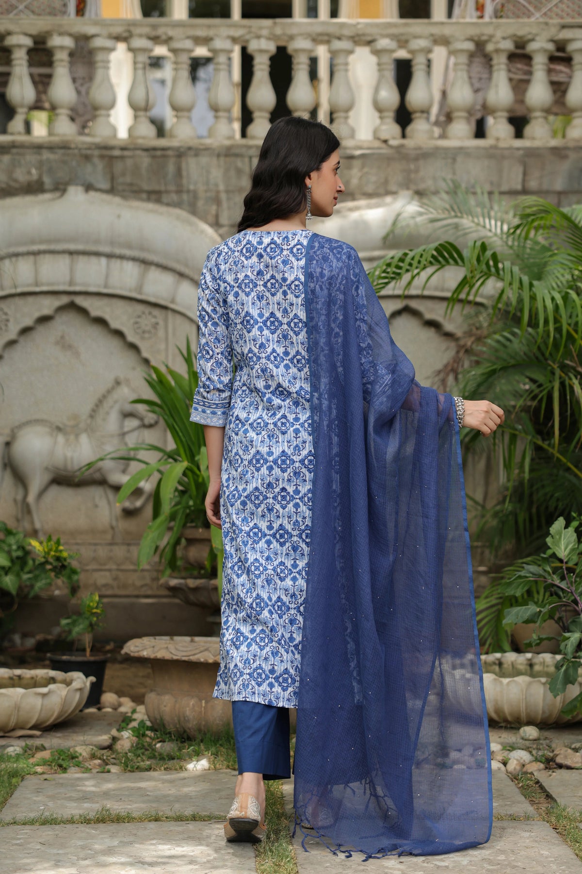 Madhavi Handblock Kurta KURTA Vari 