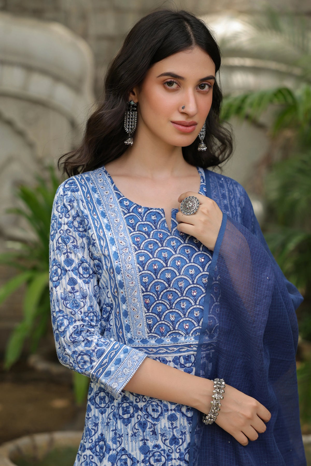 Madhavi Handblock Kurta KURTA Vari 