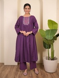 Purple Kurta Pant