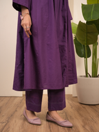 Purple Kurta Pant