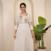 Off White Woolen Kurta Pant