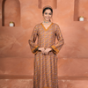 Mustard Viscose Twill Kurta Pant