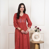 Rust Orange Kurta Pant
