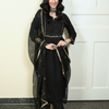 Black Kota Doria Complete Suit Set