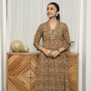 Olive Beige Hand-Done Kalamkari Kurta